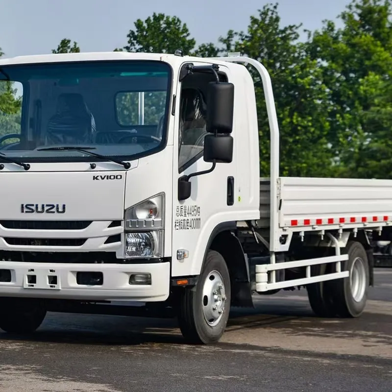 Однорядный бортовой грузовик Qingling Isuzu KV100 (1)