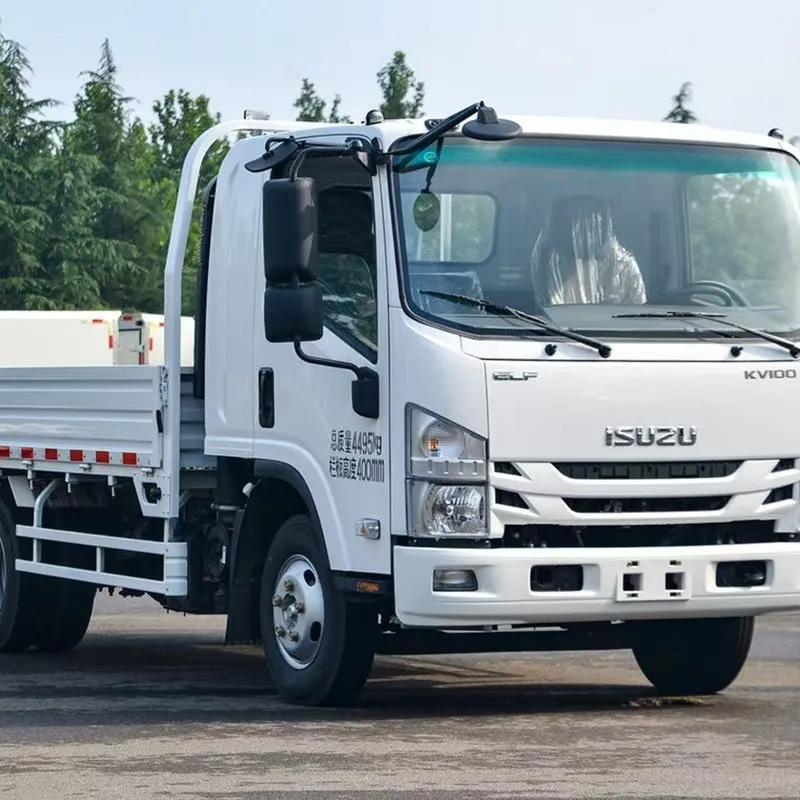 Однорядный бортовой грузовик Qingling Isuzu KV100 (3)