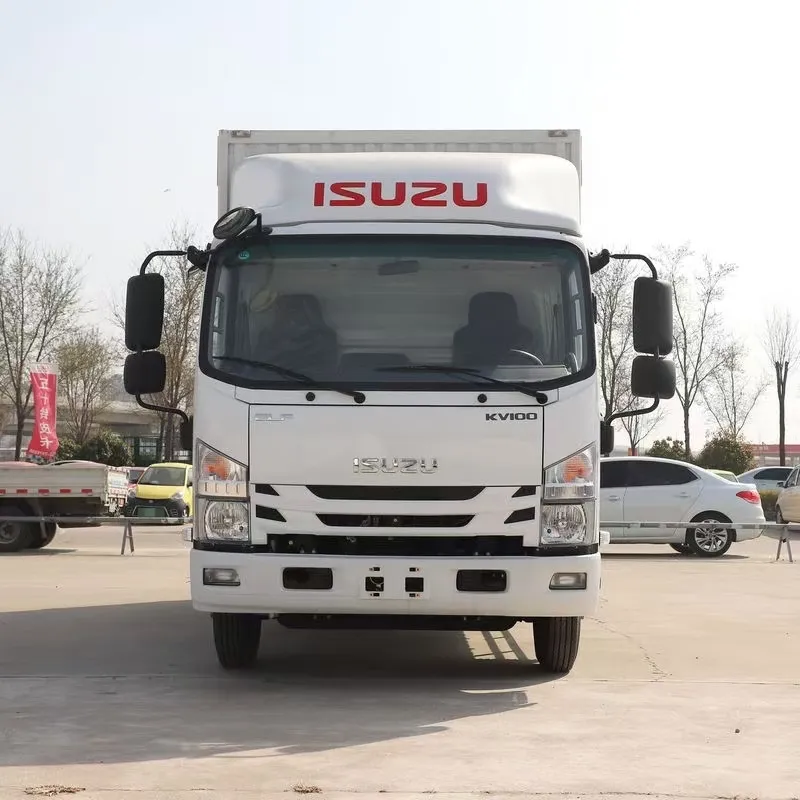 Однорядный фургонный грузовик Qingling Isuzu KV100 (2)