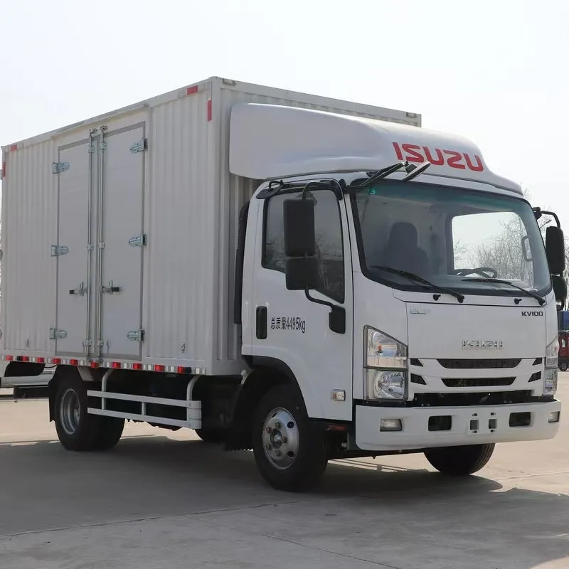 Однорядный фургонный грузовик Qingling Isuzu KV100 (3)