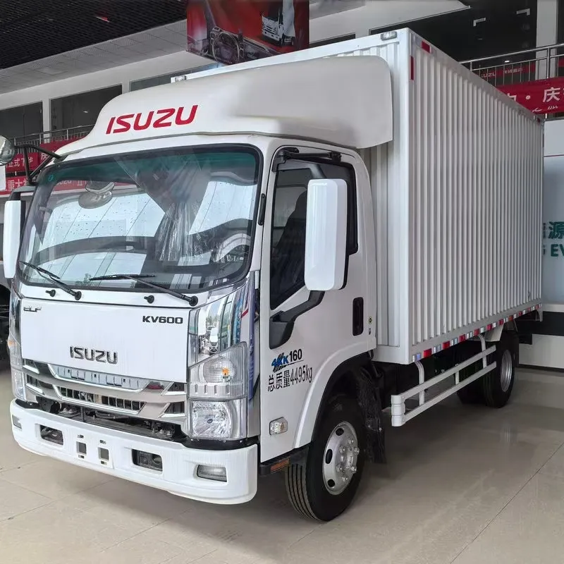 Однорядный фургонный грузовик Qingling Isuzu KV600 (2)