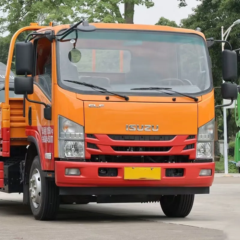 Среднетоннажный грузовик Qingling Isuzu с однорядной бортовой платформой 700P